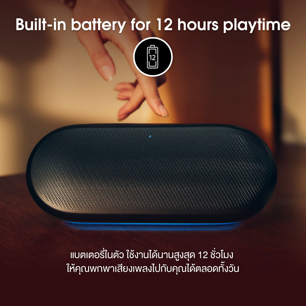 ลำโพงบลูทูธ Harman Kardon Luna 2 Ice Mint