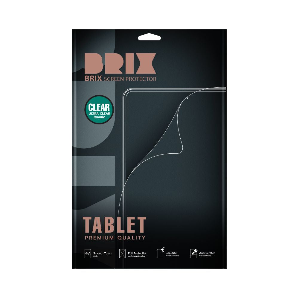 ฟิล์มกันรอย Brix Crystal Clear film iPad Air 6 11inch