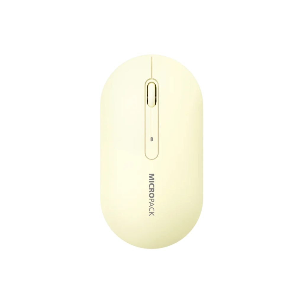 MICROPACK COLORFUL SILENTTRIPLE-DEVICE BLUETOOTH MOUSE YELLOW