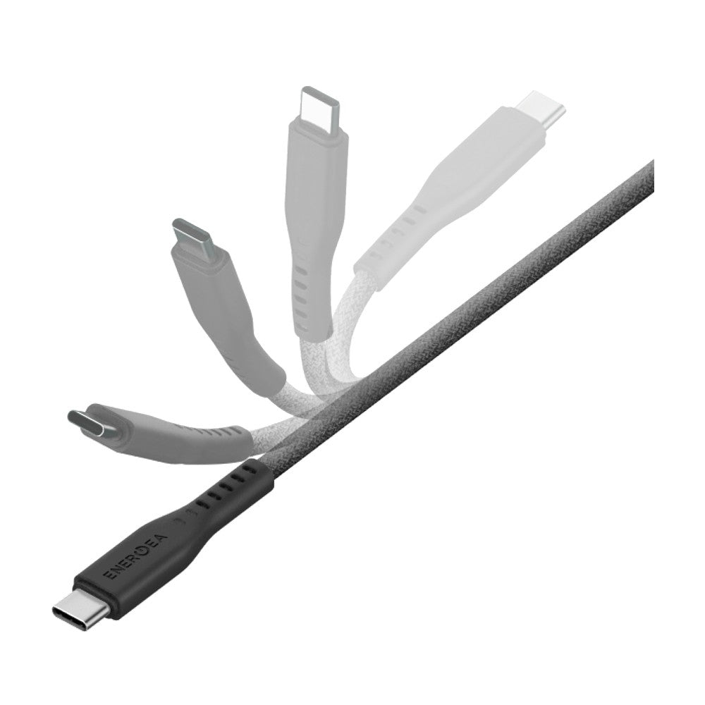 สายชาร์จ Energea USB-C to USB-C 240W with MCT GEN2 2M Black