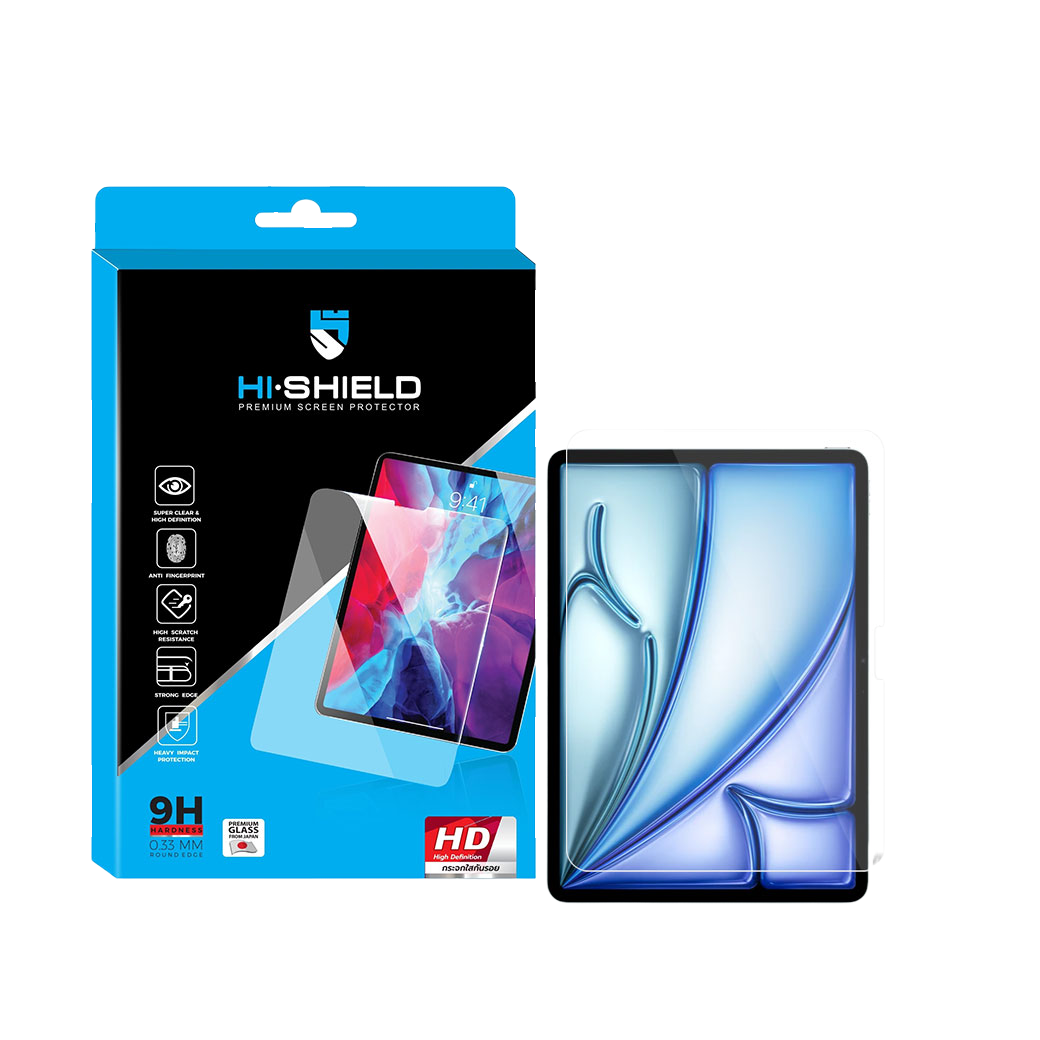 ฟิล์มกันรอย Hishield Blue Light Tempered Glass iPad Air 6/11