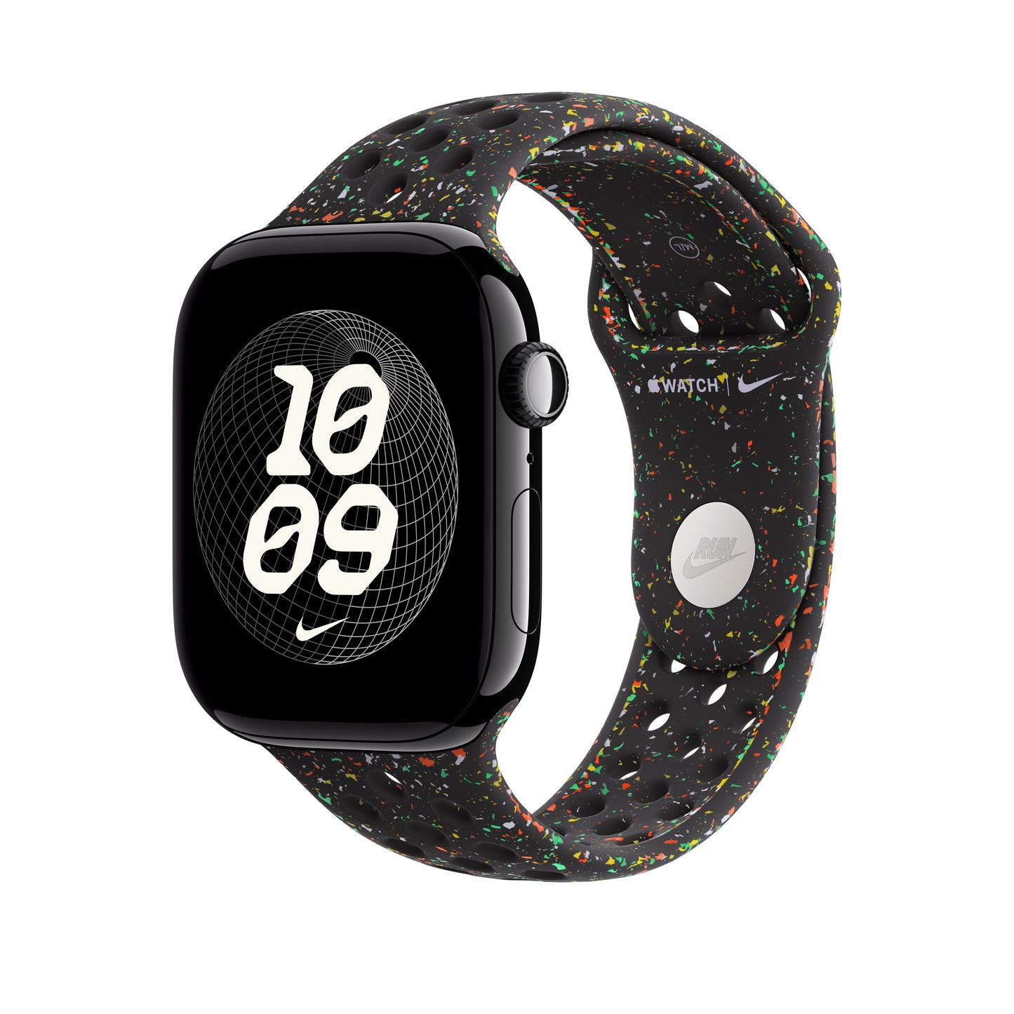 46mm Midnight Black Nike Sport Band - S/M