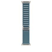 49mm Light Blue Alpine Loop - Large - Natural Titanium Finish