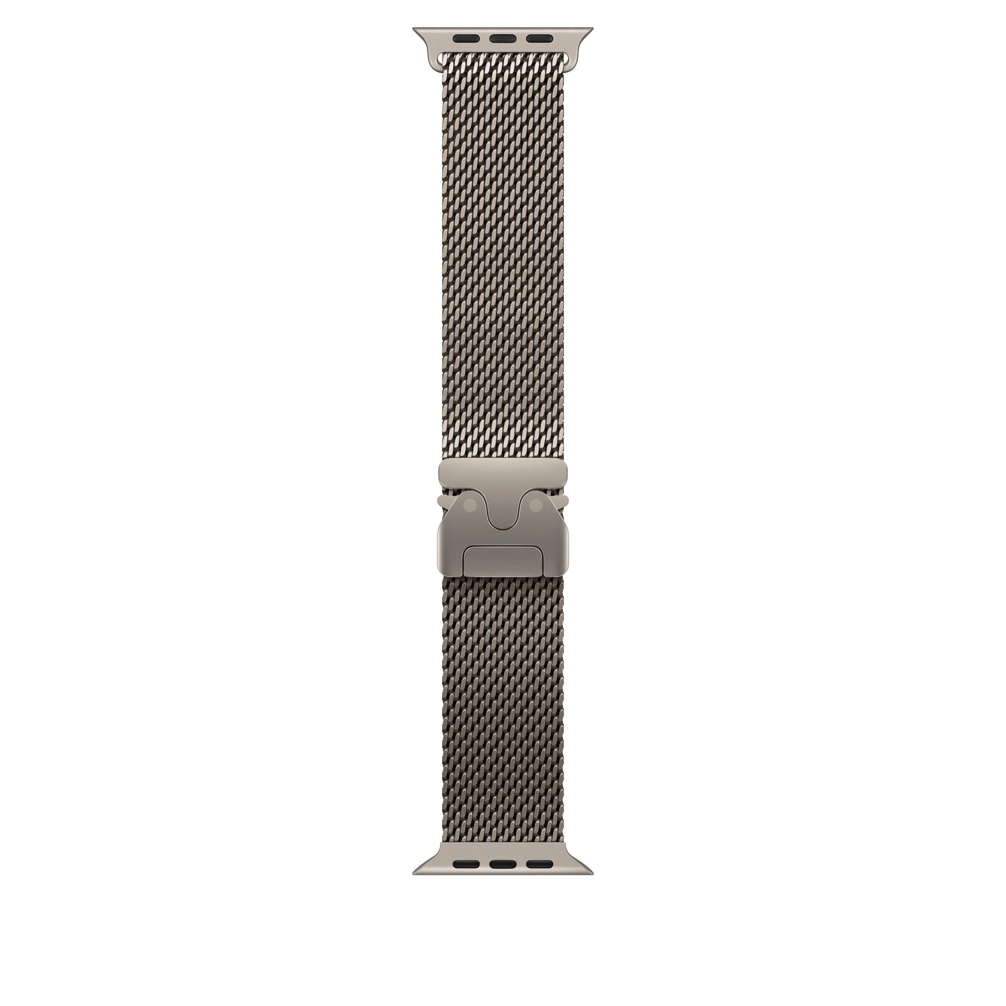 49mm Natural Titanium Milanese Loop - Large