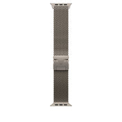 49mm Natural Titanium Milanese Loop - Medium