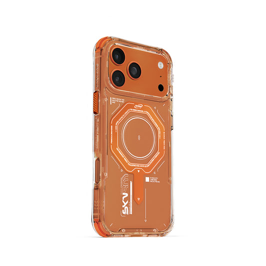 เคส Skinarma iPhone 17 Pro Max Magma Magsafe Orange