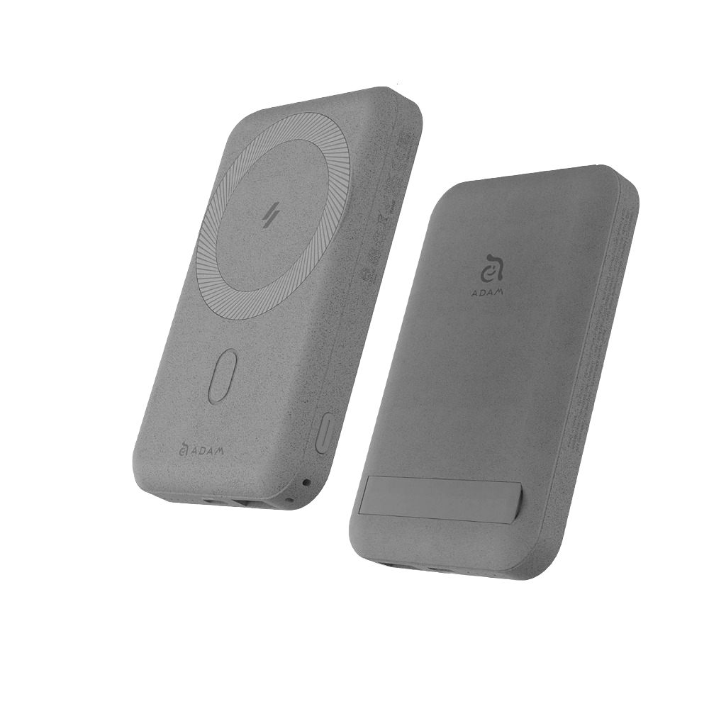 พาวเวอร์แบงค์ Adam Element Gravity C2 Magnetic Wireless Charging 10K Grey