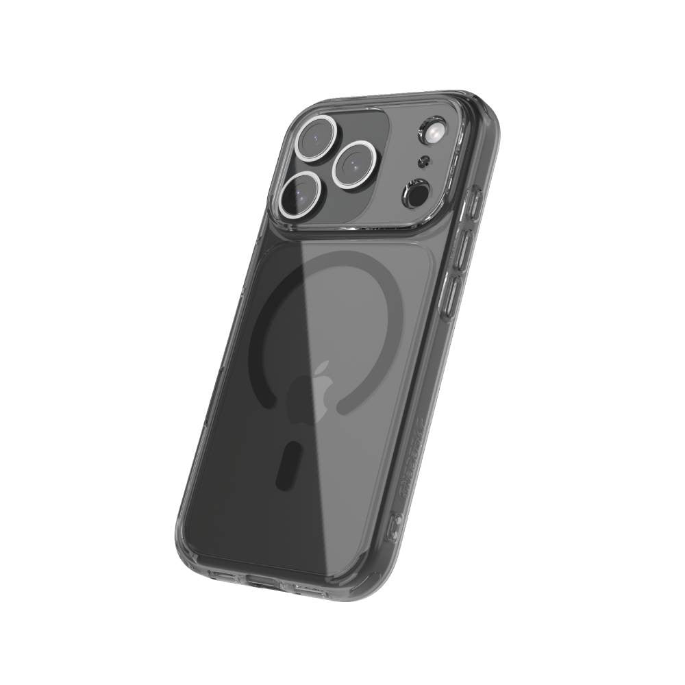 เคสไอโฟน JTLegend  For iPhone 17 Pro Hybrid Cushion Mag Case-G- Crystal Clear With Crystal Black