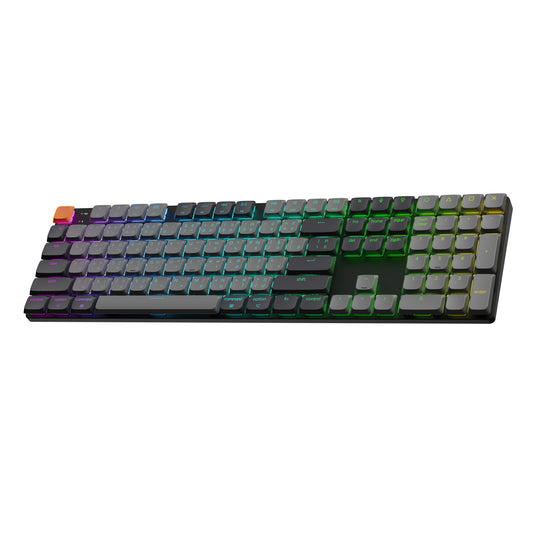 คีย์บอร์ดไร้สาย Keychron Keyboard Low Profile K5X Red Switches