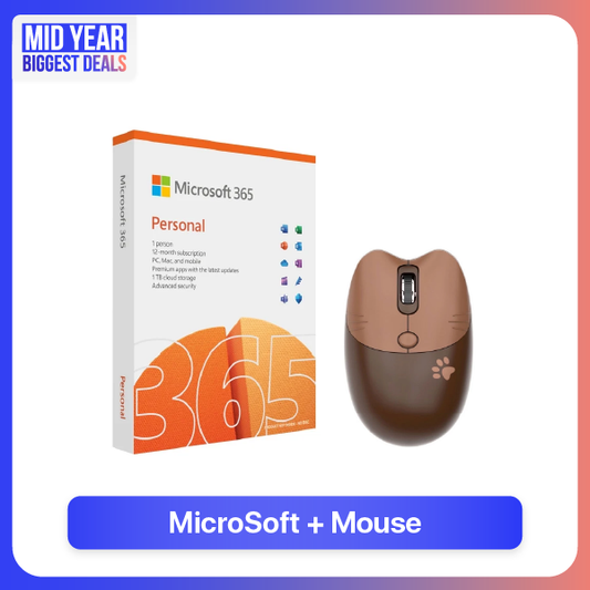 MicroSoft+Mouse สำหรับ Macbook Air 13-15" M2/M3/M4