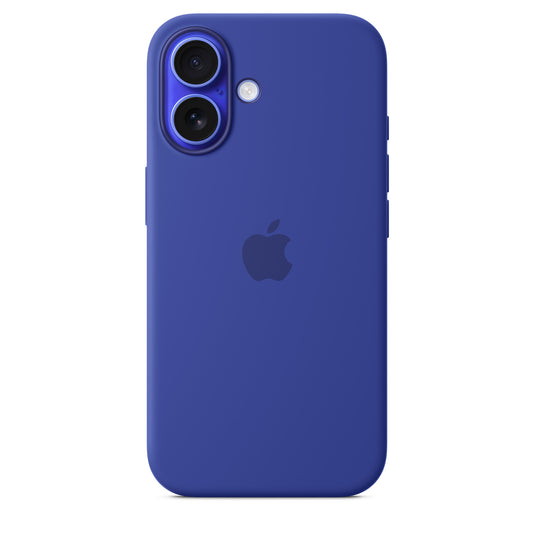 iPhone 16 Silicone Case with MagSafe Ultramarine