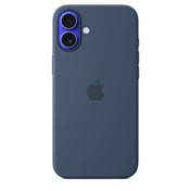 iPhone 16 Plus Silicone Case with MagSafe Denim