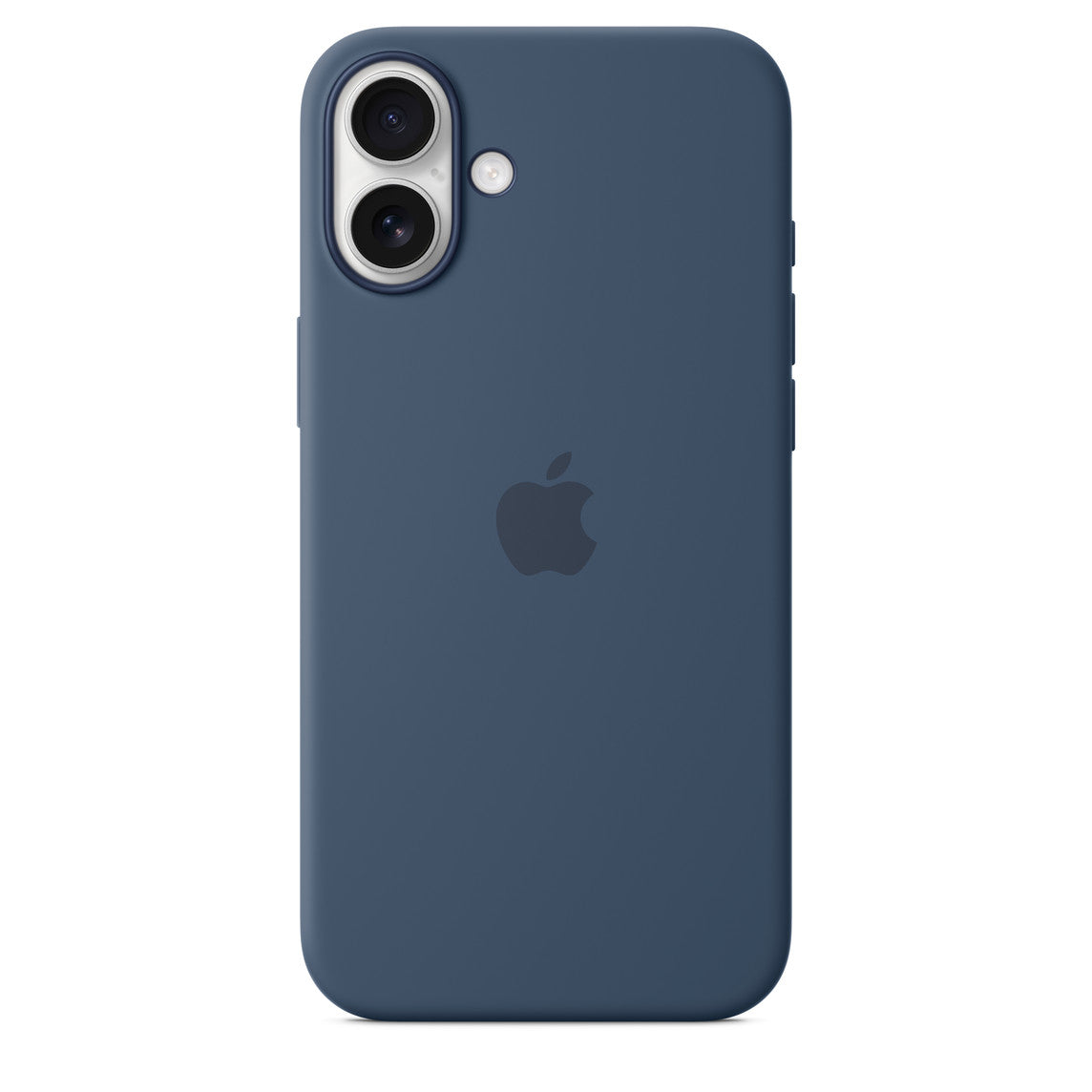 iPhone 16 Plus Silicone Case with MagSafe Denim