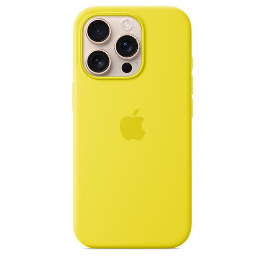 iPhone 16 Pro Silicone Case with MagSafe Star Fruit