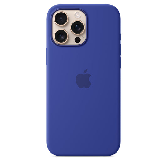 iPhone 16 Pro Max Silicone Case with MagSafe Ultramarine