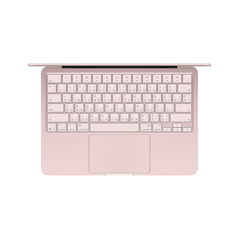 MacBook Neo รุ่น 13 นิ้ว: Apple A18 Pro chip with 6‑core CPU and 5‑core GPU, Magic Keyboard พร้อม Touch ID, 512GB SSD - บลัช