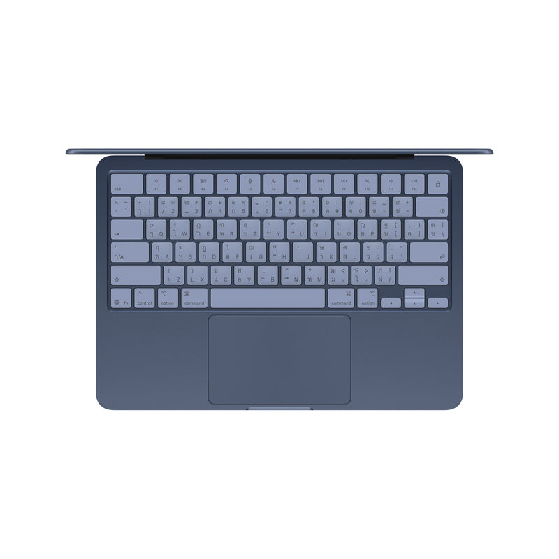 MacBook Neo รุ่น 13 นิ้ว: Apple A18 Pro chip with 6‑core CPU and 5‑core GPU, Magic Keyboard, 256GB SSD - น้ำเงินอินดิโก