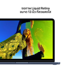 MacBook Neo รุ่น 13 นิ้ว: Apple A18 Pro chip with 6‑core CPU and 5‑core GPU, Magic Keyboard พร้อม Touch ID, 512GB SSD - น้ำเงินอินดิโก