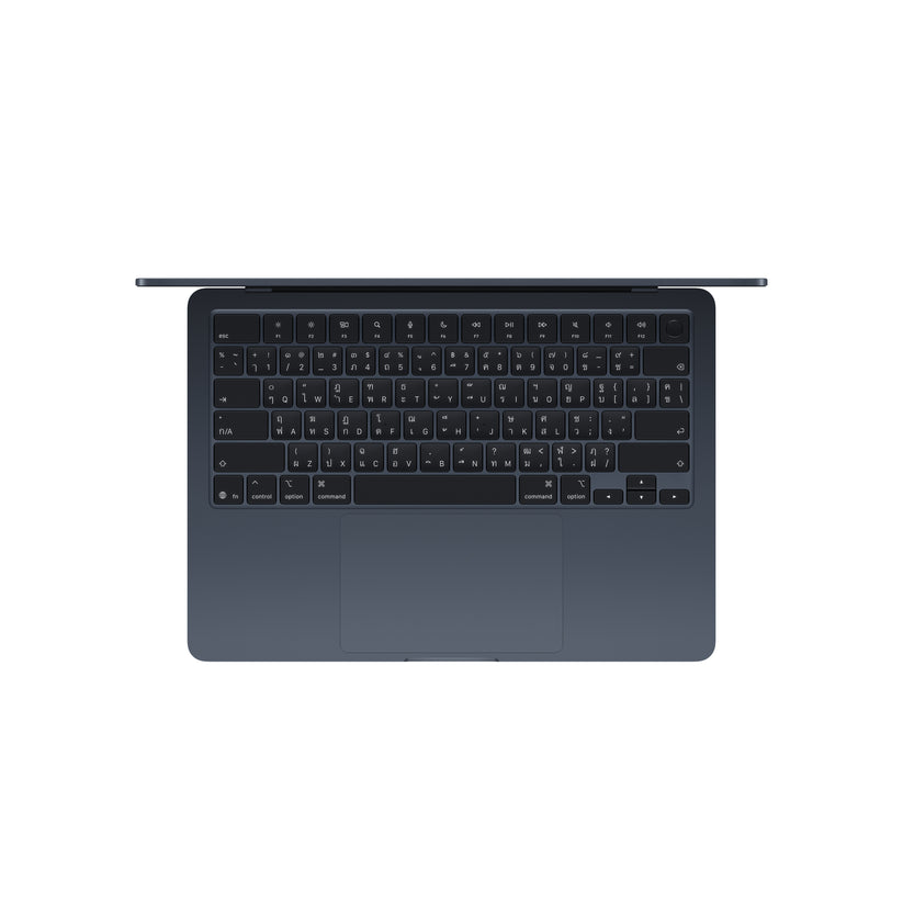 MacBook Air รุ่น 13 นิ้ว: ชิป Apple M5 พร้อม CPU แบบ 10-core และ GPU แบบ 10-core, 1TB SSD - มิดไนท์