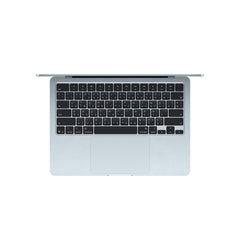 MacBook Air รุ่น 13 นิ้ว: ชิป Apple M5 พร้อม CPU แบบ 10-core และ GPU แบบ 10-core, 1TB SSD - สกายบลู