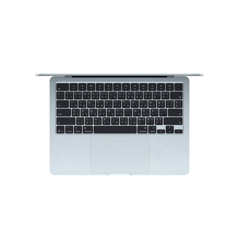 MacBook Air รุ่น 13 นิ้ว: ชิป Apple M5 พร้อม CPU แบบ 10-core และ GPU แบบ 10-core, 1TB SSD - สกายบลู