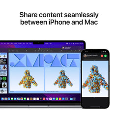 13-inch MacBook Air: Apple M2 chip with 8‑core CPU and 8‑core GPU, 256GB SSD - Space Grey