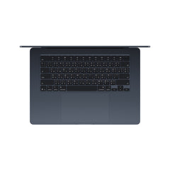 MacBook Air รุ่น 15 นิ้ว: ชิป Apple M5 พร้อม CPU แบบ 10-core และ GPU แบบ 10-core, 512GB SSD - มิดไนท์