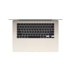 MacBook Air รุ่น 15 นิ้ว: ชิป Apple M5 พร้อม CPU แบบ 10-core และ GPU แบบ 10-core, 512GB SSD - สีสตาร์ไลท์