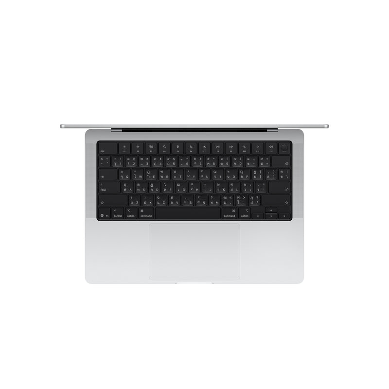 MacBook Pro รุ่น 14 นิ้ว: Apple M5 Pro chip with 15-core CPU and 16-core GPU, 1TB SSD - สีเงิน