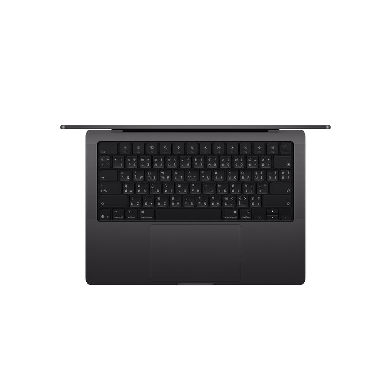 MacBook Pro รุ่น 14 นิ้ว: Apple M5 Pro chip with 18-core CPU and 20-core GPU, 2TB SSD - ดำสเปซแบล็ค