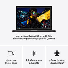 14-inch MacBook Pro: Apple M4 Max chip with 14‑core CPU and 32‑core GPU, 1TB SSD - Silver