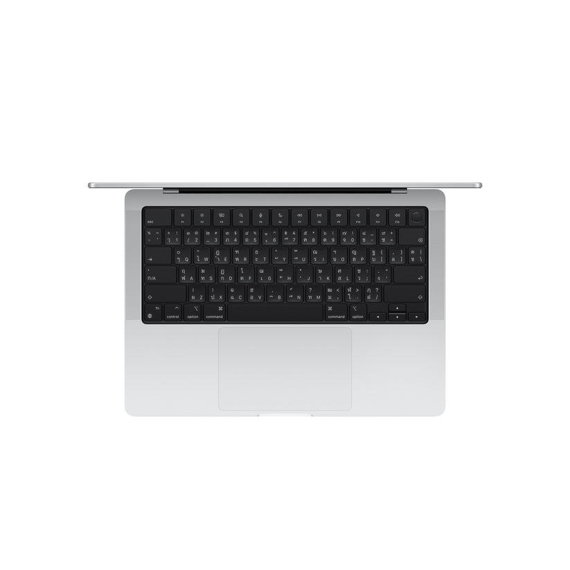 MacBook Pro รุ่น 14 นิ้ว: ชิป Apple M5 พร้อม CPU แบบ 10-core และ GPU แบบ 10-core, 1TB SSD - สีเงิน