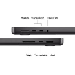 MacBook Pro รุ่น 14 นิ้ว: ชิป Apple M5 พร้อม CPU แบบ 10-core และ GPU แบบ 10-core, 1TB SSD - ดำสเปซแบล็ค