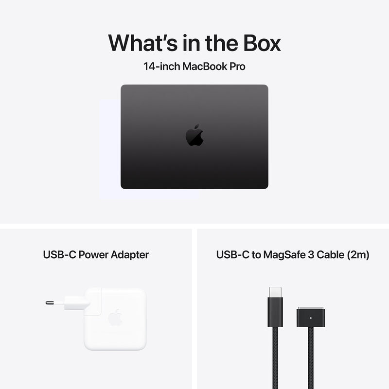14-inch MacBook Pro: Apple M5 chip with 10-core CPU and 10-core GPU, 1TB SSD - Space Black