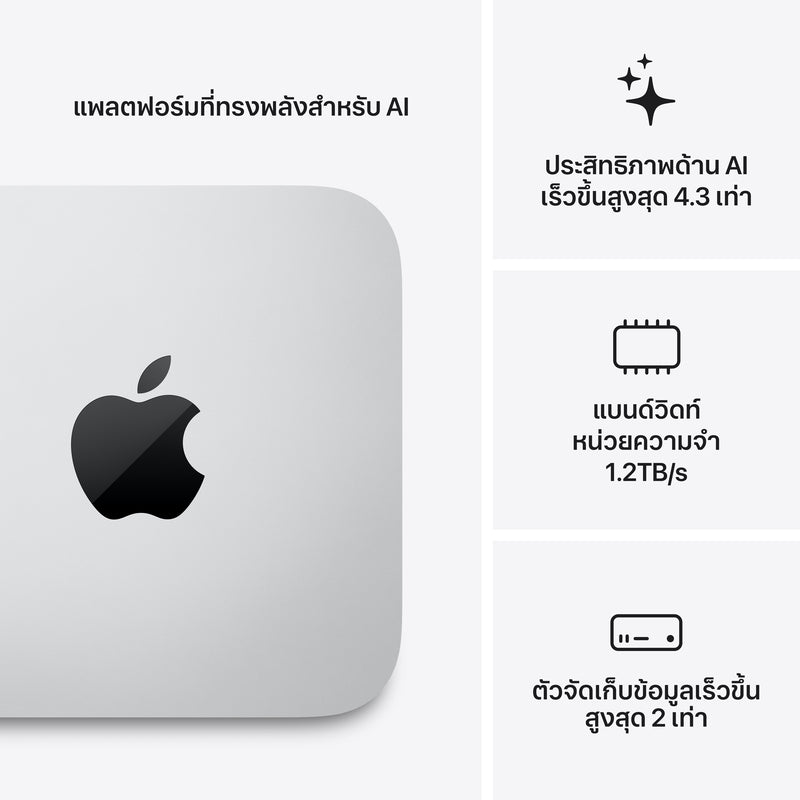 Mac Studio: Apple M5 Ultra chip with 30-core CPU and 64-core GPU, 1TB SSD