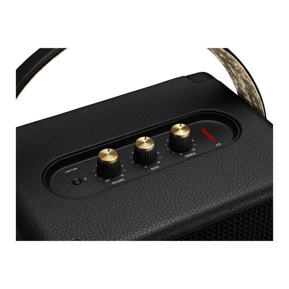 ลำโพงบลูทูธ Marshall Tufton Black and Brass