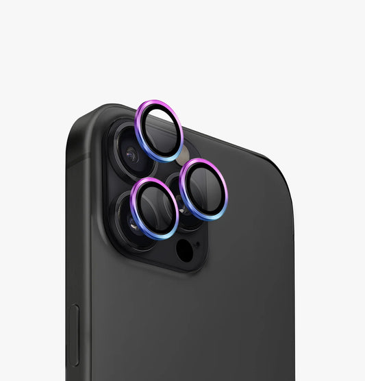 กระจกกันเลนส์ Uniq Optix Alu Lens Protector iPhone 16 Pro/16 Pro Max Iridescnt
