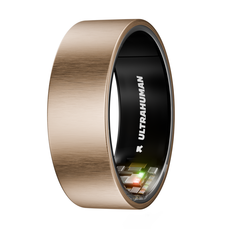 แหวนอัจฉริยะ Ultrahuman Ring Air Brushed Rose Gold 7