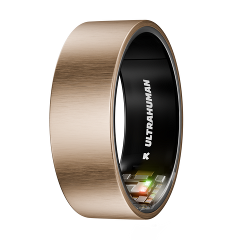 แหวนอัจฉริยะ Ultrahuman Ring Air Brushed Rose Gold 11