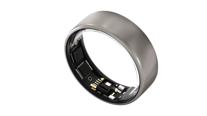 แหวนอัจฉริยะ Ultrahuman Ring Air Raw Titanium 5