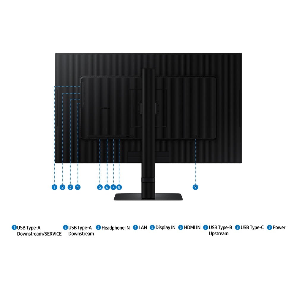 จอมอนิเตอร์ Samsung 32" VFNT S8 IPS 4K S80UD