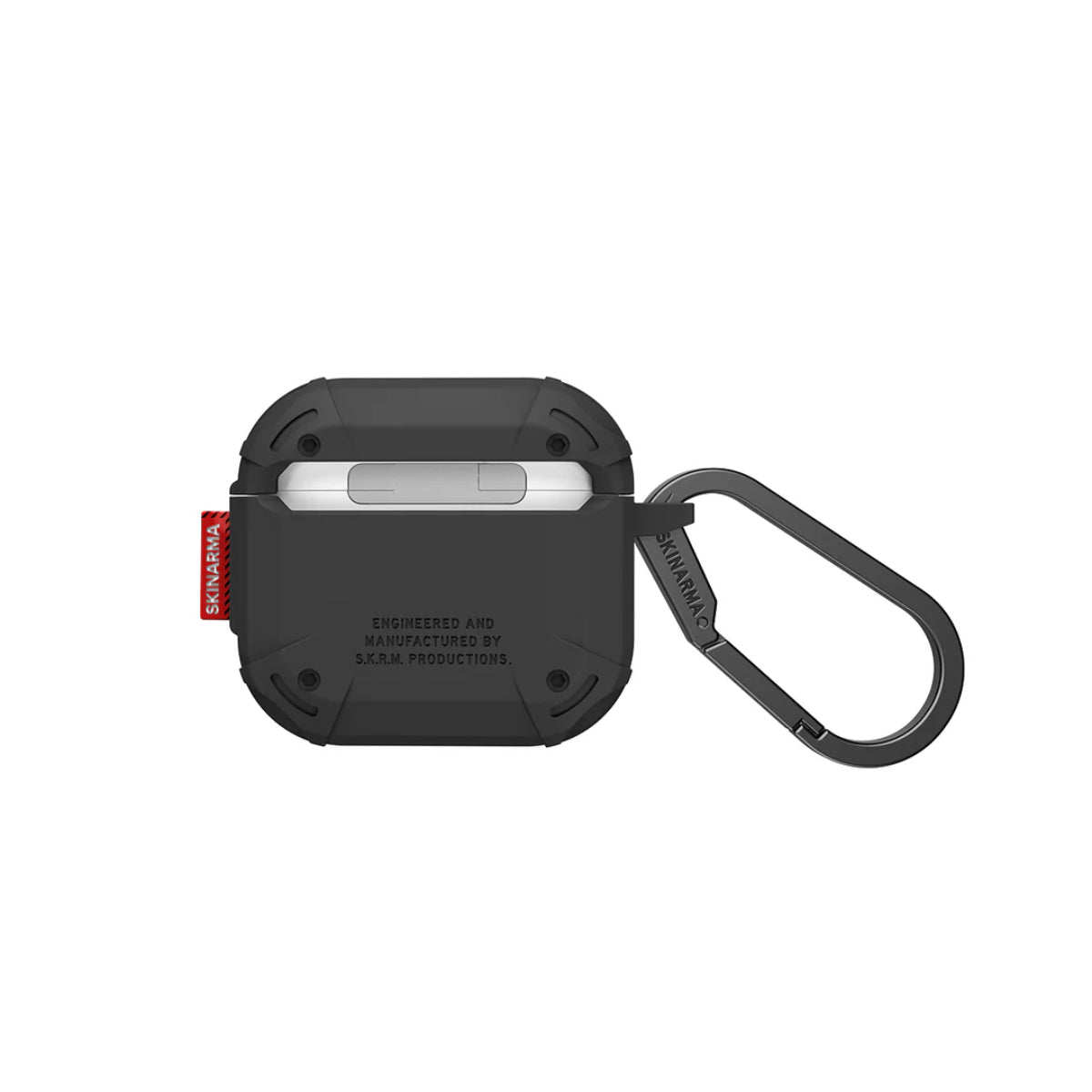 เคส Skinarma AirPods 4 Mecha CE Black