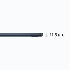 15-inch MacBook Air Apple M2 chip with 8-core CPU 10-core GPU, 256GB - Midnight