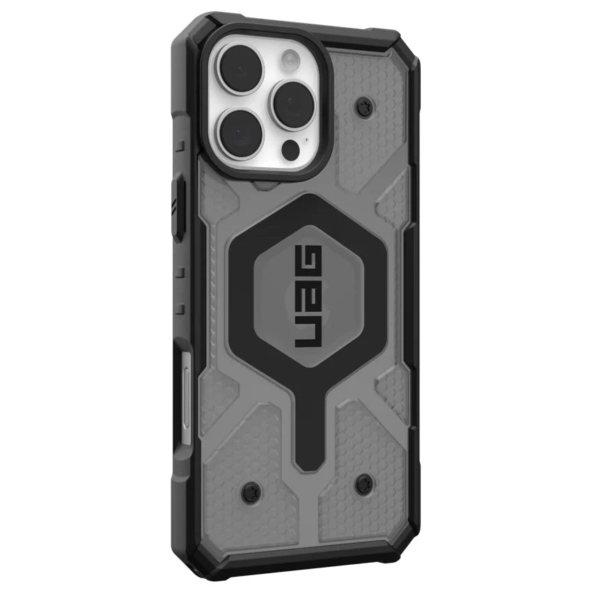 เคสไอโฟน UAG Pathfinder Clear Magsafe Case For iPhone 16 Ash