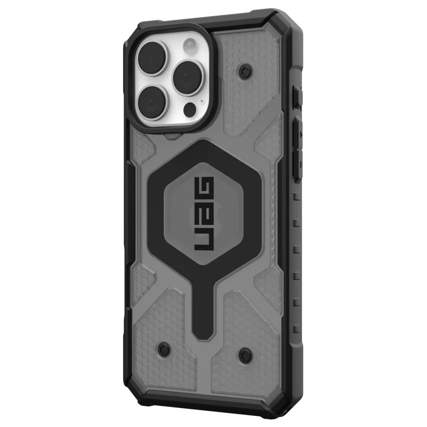 เคสไอโฟน UAG Pathfinder Clear Magsafe Case For iPhone 16 Ash