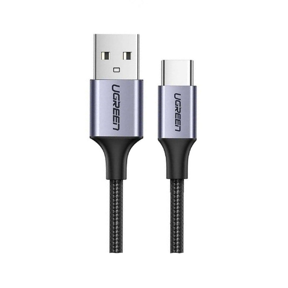 สายชาร์จ Ugreen USB-A to USB-C 2 เมตร Gray