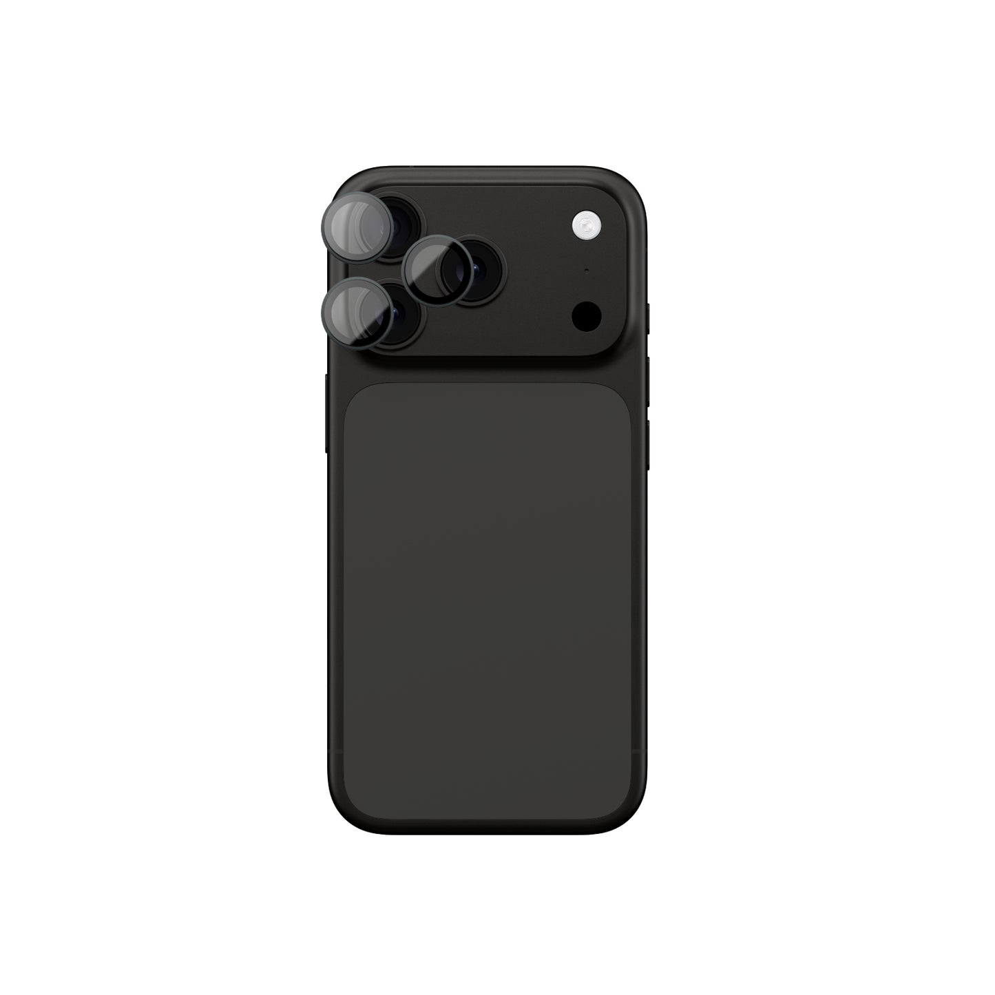 กระจกกันเลนส์ Amazingthing iPhone 17 Pro/17 Pro Max 3D Len Titan Natural Black