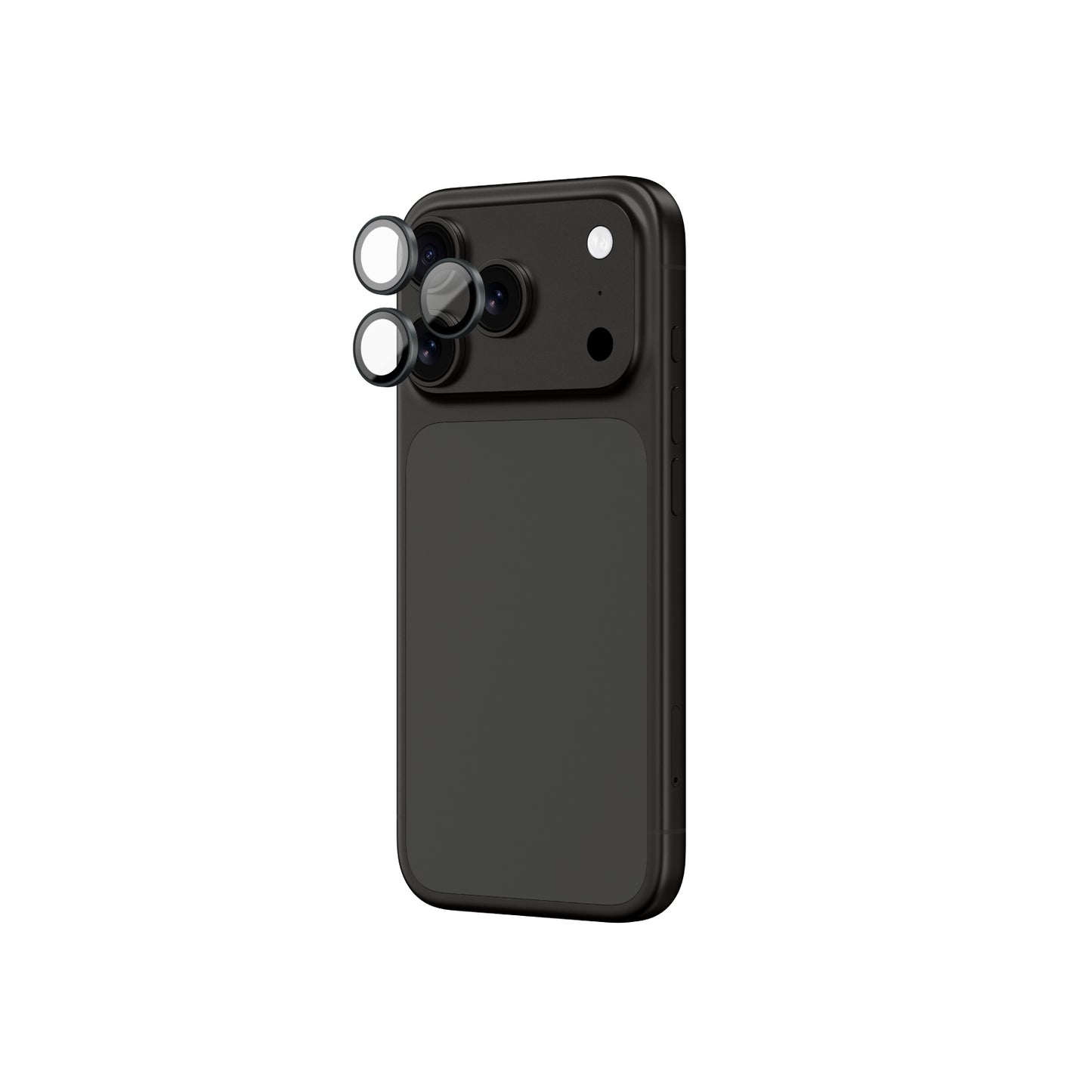 กระจกกันเลนส์ Amazingthing iPhone 17 Pro/17 Pro Max 3D Len Titan Natural Black