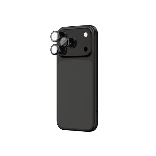 กระจกกันเลนส์ Amazingthing iPhone 17 Pro/17 Pro Max 3D Len Titan Natural Black