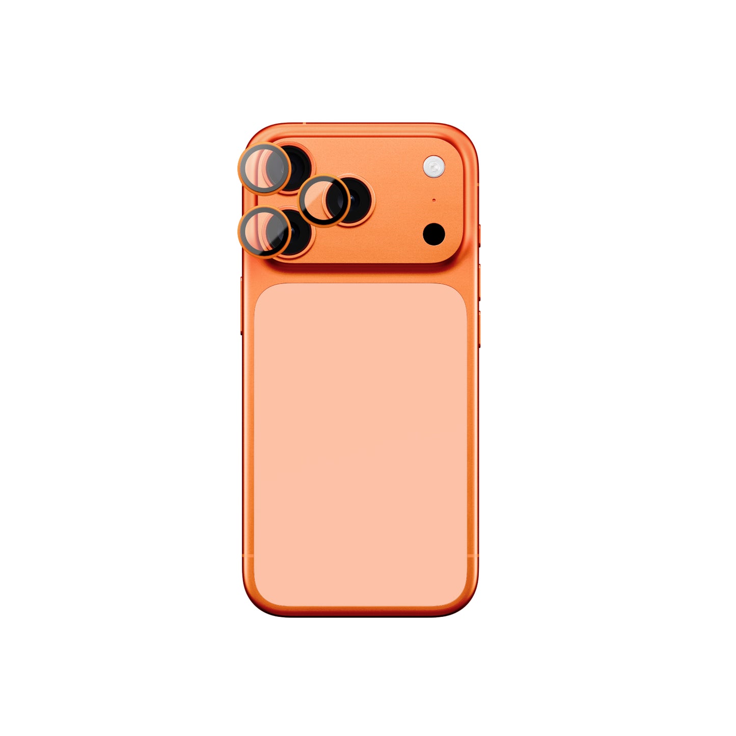 กระจกกันเลนส์ Amazingthing iPhone 17 Pro/17 Pro Max Sapphire Len Titan Orange
